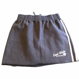 Preppy collegiate mini skirt